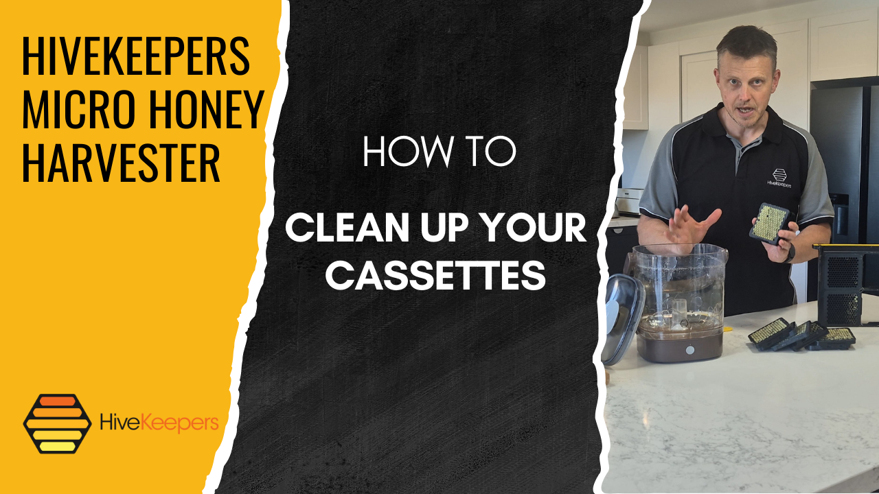 Load video: How to Clean up your HiveKeepers Cassettes