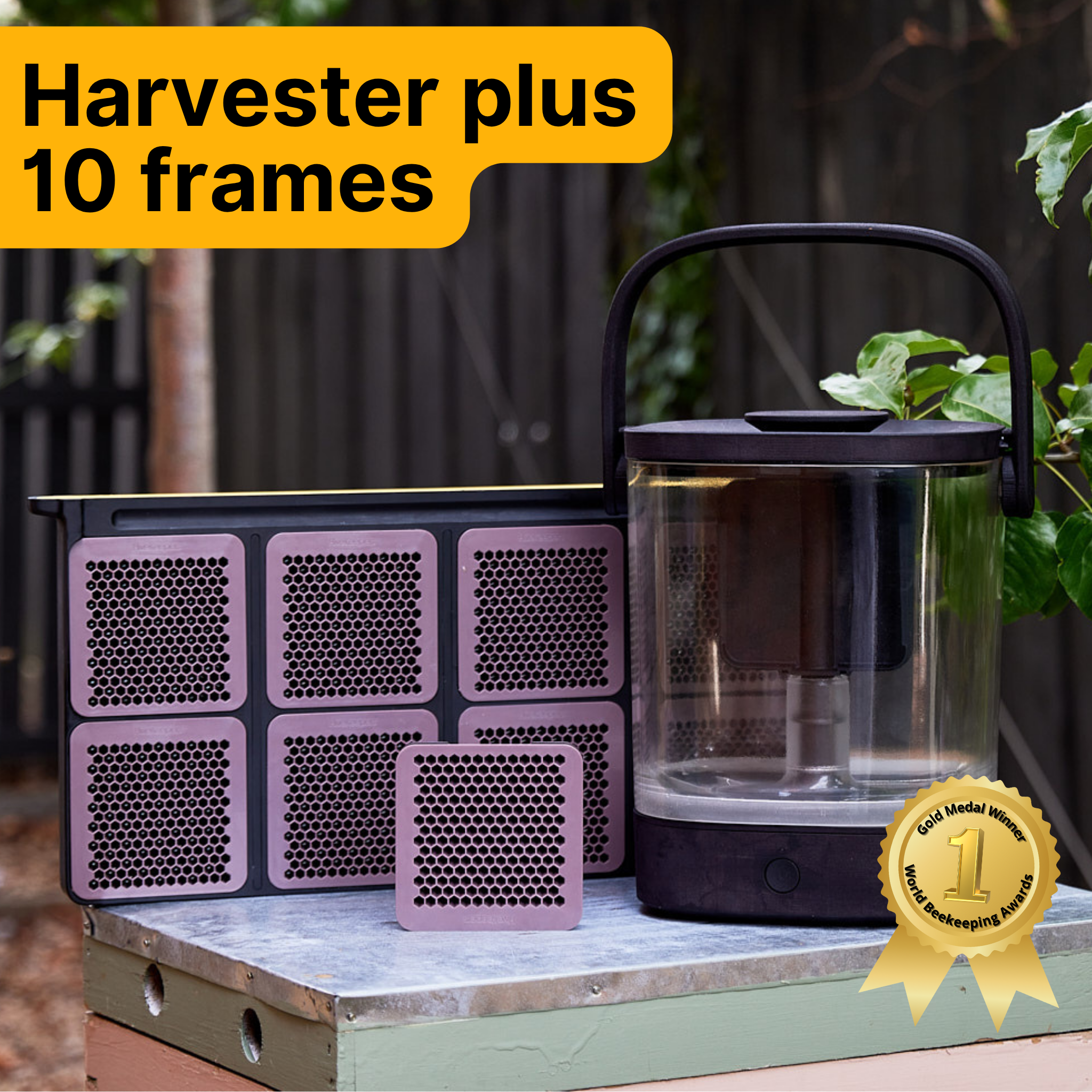 Harvester Starter Kit with 10 frames (US)